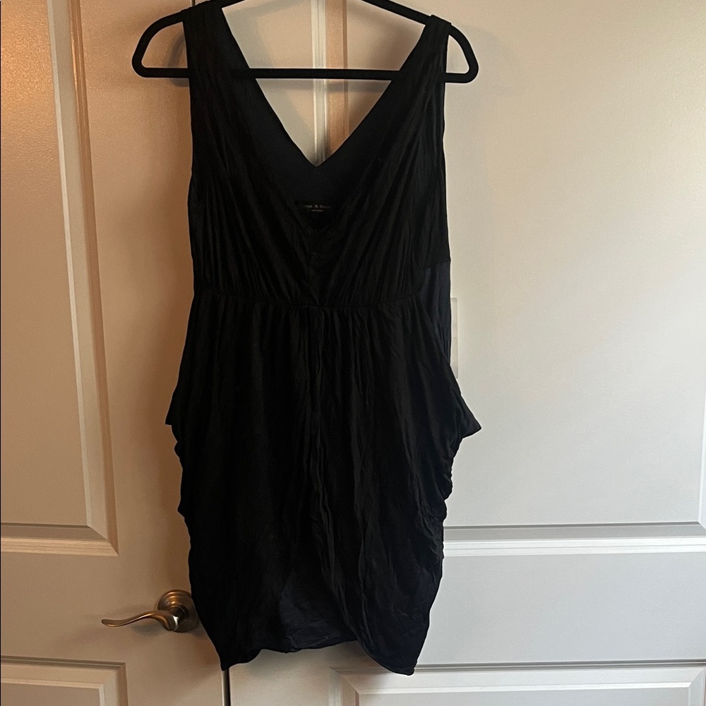 rag & bone Black Midi Dress